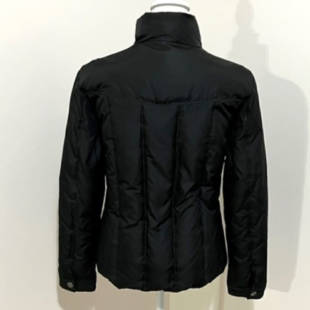 Black Rivet Black Down Zip Jacket - Picture 2 of 6